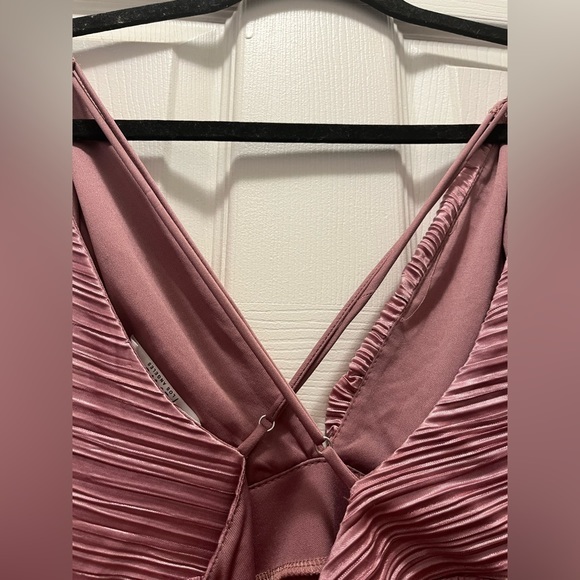 Lucy in the Sky Marcia Pleated Mini Dress in Pink NWOT - Picture 8 of 15